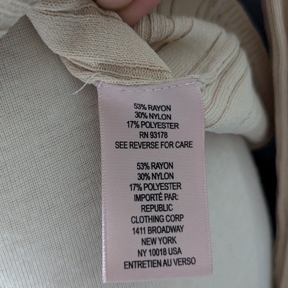 Philosophy Ribbed Button Up Cardigan - Picture 12 of 12